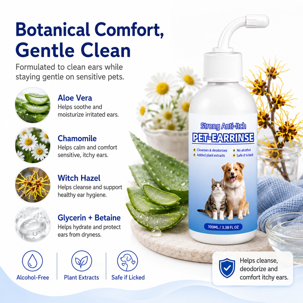 👩‍⚕️Pethale™ Pet Ear Cleansing Solution🐶 🐈️