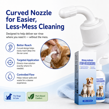 👩‍⚕️Pethale™ Pet Ear Cleansing Solution🐶 🐈️