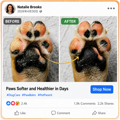 Pethale™ No-Mess Paw Balm Stick – Moisturizes & Protects Dry Paws
