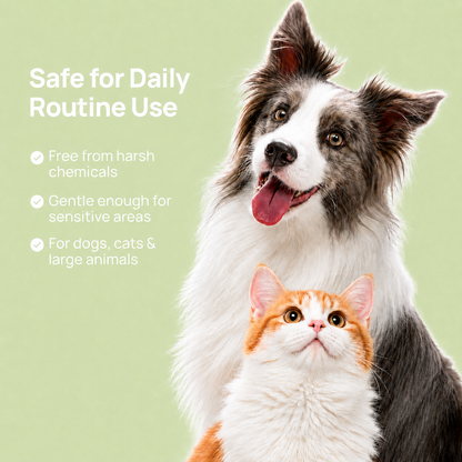 Pethale™ Deodorizing Glove Wipes for Dogs & Cats - Waterless Bath Alternative