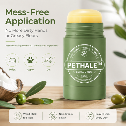 Pethale™ No-Mess Paw Balm Stick – Moisturizes & Protects Dry Paws